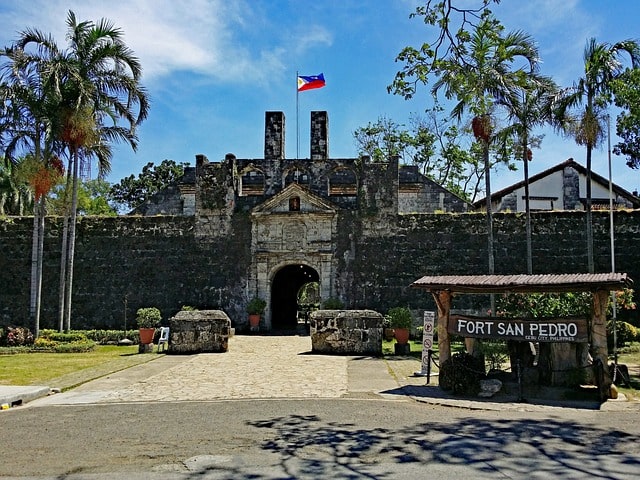Bild på Fort San Pedro i Cebu City.