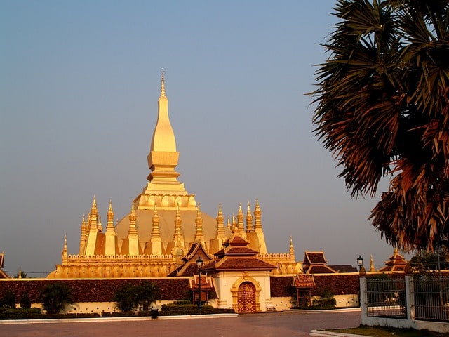 Bild från Vientiane i Laos.