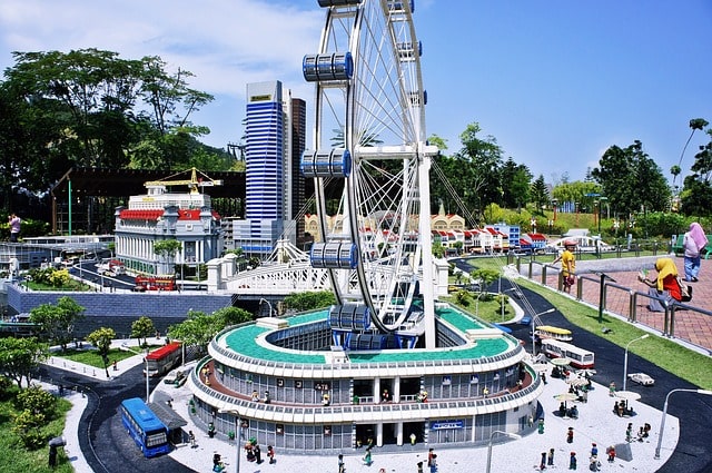 Bild från Legoland i Johor Bahru i Malaysia.