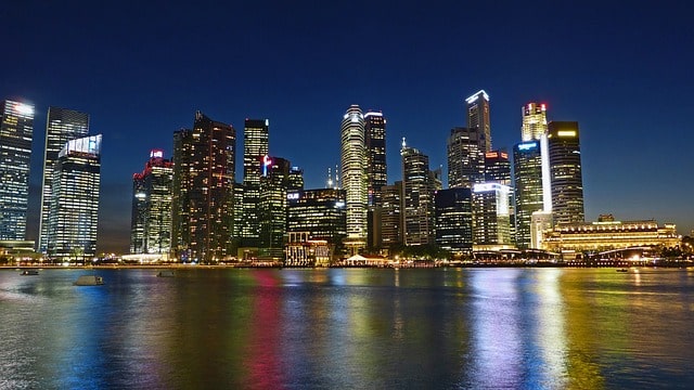 Bild från Singapore.