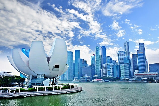 Bild från Singapore.