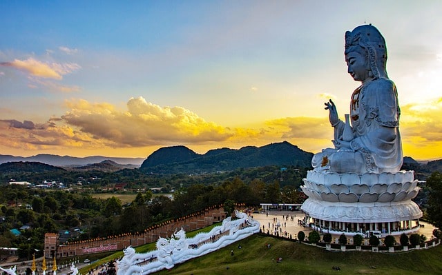 Bild från Chiang Rai i Thailand.